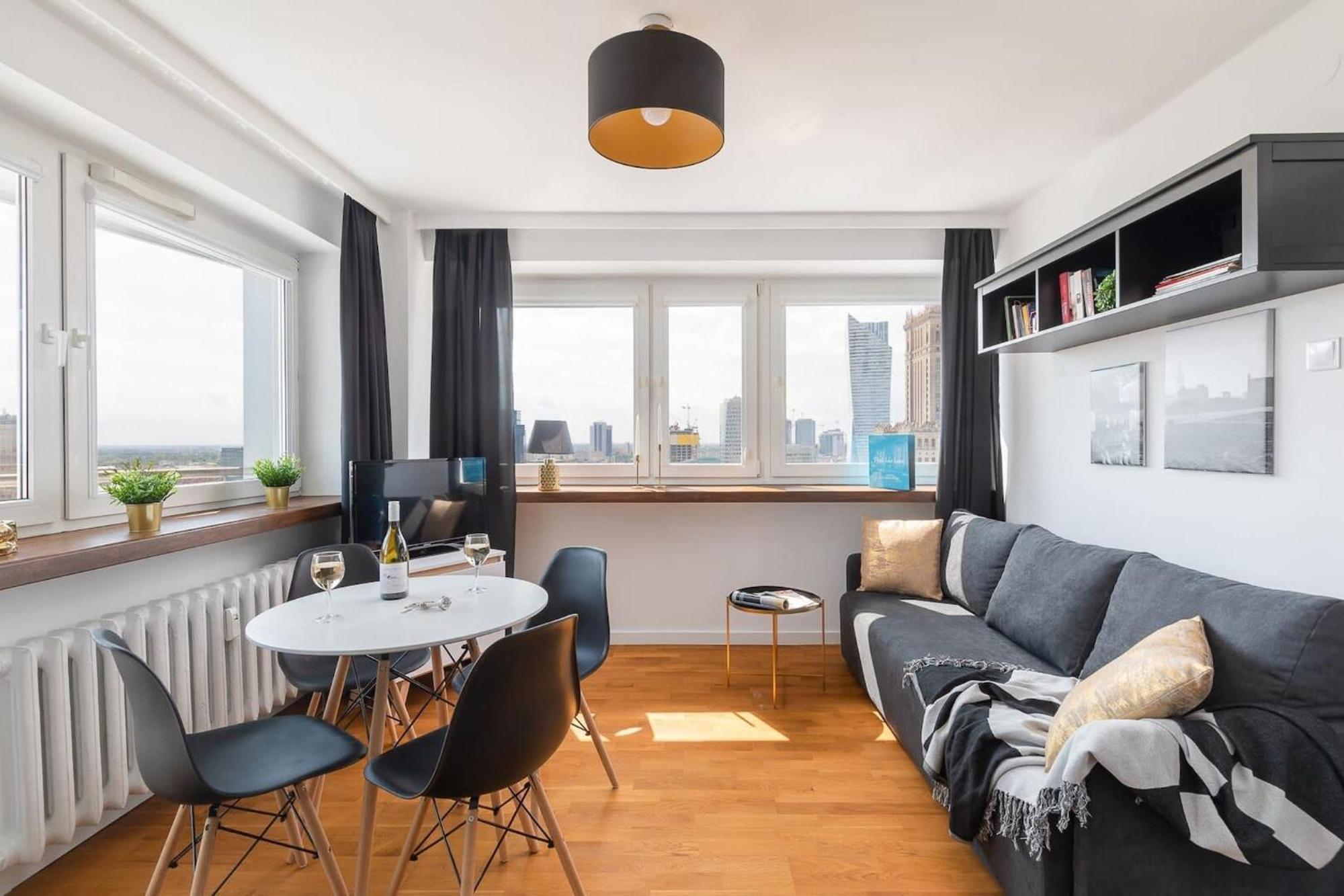 ורשה Chmielna 35 - City View Apartment By Noclegi Renters מראה חיצוני תמונה